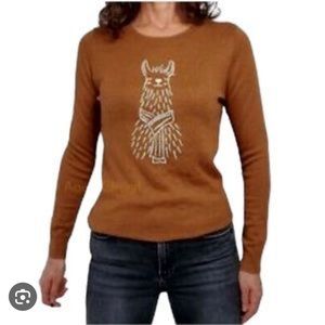 j crew embroidered alpaca sweater